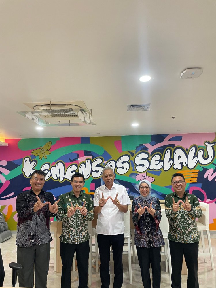 Pemkab Way Kanan adakan Audensi Bersama Kemensos RI