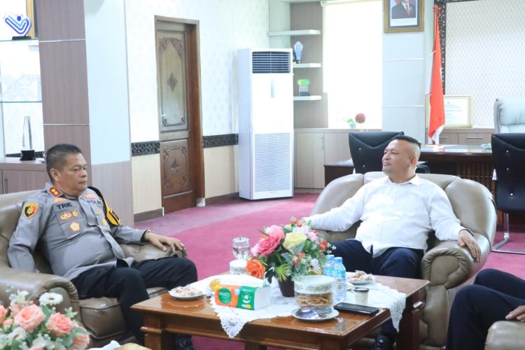 Jalin Kolaborasi, Kapolres Aceh Utara Silaturahmi dengan Bupati Aceh Utara
