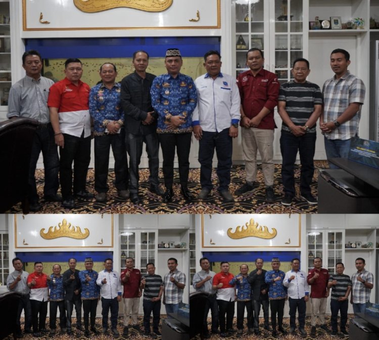 Audiensi Wali Kota Metro Respon Positif Atas Keinginan Insan Pers