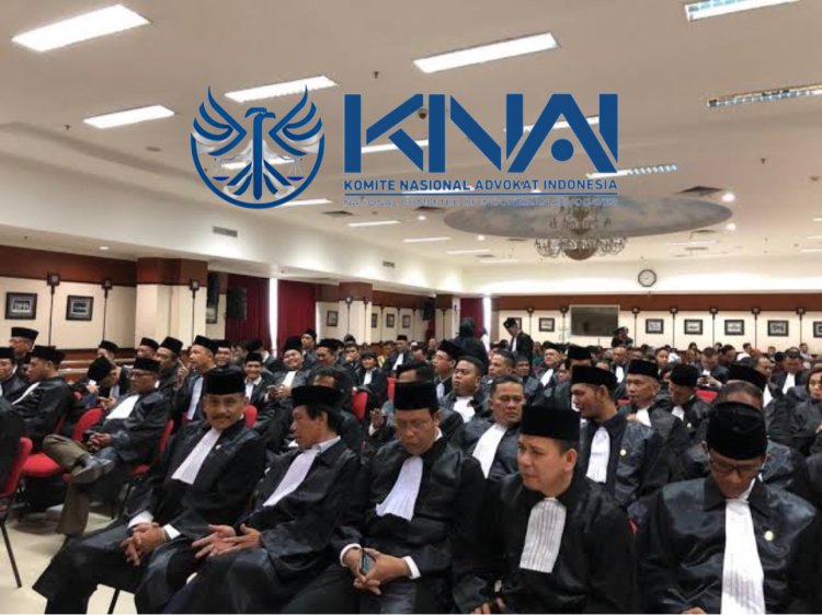 KOMITE NASIONAL ADVOKAT INDONESIA , MENGANGKAT SUMPAH UNTUK 78 ADVOKAT DI PENGADILAN TINGGI JAKARTA