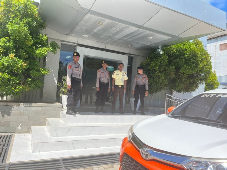 Sat Pamobvit Sisir Lokasi Vital, Wujudkan Lingkungan Aman di Lhokseumawe 