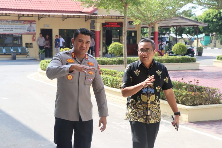 Tim Verifikasi Stamarena Polri Tinjau Pelayanan Publik Polres Aceh Timur