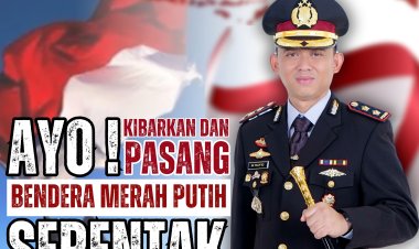 Kapolres Aceh Tengah Ajak Warga Kibarkan Merah Putih Serentak 1–31 Agustus 2025