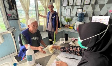 Rutan Baturaja melaksanakan Kegiatan Pemantauan Kesehatan dan Pemberian Makanan Tambahan pada WBP Lansia dan WBP dengan Penyakit Kronis.