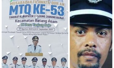 Desa Tanjung Bojo Jadi Tuan Rumah MTQ ke-53 Tanjung Jabung Barat, Momentum Meningkatkan Kecintaan pada Al-Qur'an