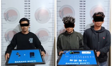 Gerak Cepat Satresnarkoba Bener Meriah Ringkus Tiga Pelaku Sabu