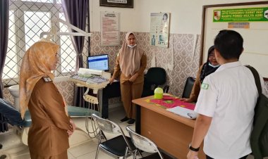 Tingkatkan Kualitas Layanan , BPJS Kesehatan supervisi Puskesmas Mulya Asri.