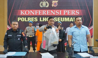 Polres Lhokseumawe Ringkus Dua Pelaku Jambret di Muara Batu, Korban Mahasiswi Asal Medan