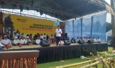 Aliansi masyarakat adat Nusantara ( AMAN ) di gelar di desa guradog lebak Banten
