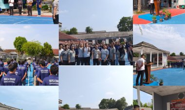 Rutan Baturaja Melaksanakan Upacara Pembukaan PORSENAP dalam Rangka Menyambut Peringatan HUT ke-80 RI