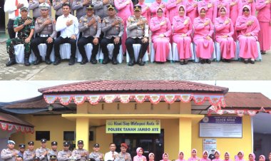 Kapolres Aceh Utara Laksanakan Kunker di Dua Polsek Jajaran