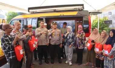 Polres Tanjab Barat Sukseskan Gerakan Pangan Murah, 8 Ton Beras SPHP Ludes dalam Sehari