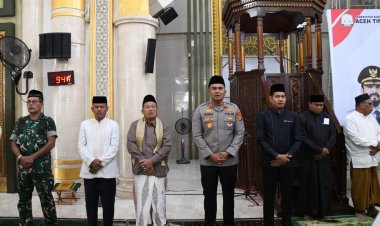 Kapolres Aceh Timur Hadiri Zikir dan Do’a Bersama 20 Tahun Hari Damai Aceh