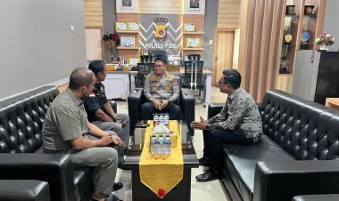 Kapolres Pidie Terima Audiensi LSM GRANAT Bahas Sinergi Pemberantasan Narkoba