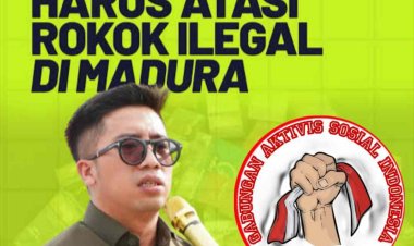 Rokok Ilegal Marak di Madura, GASI: Dukungan untuk Nur Faizin Harga Mati