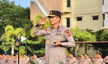 Pimpin Apel Perdana, Brigjen Marzuki Ali Basyah Bakar Semangat Personel