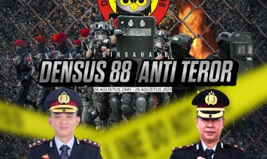 Polres Aceh Tengah Ucapkan Dirgahayu ke-21 untuk Densus 88 Anti Teror Polri