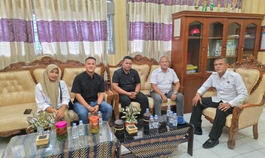 Jalin Silahturrahmi, Kalapas IIB Bireuen Terima Kunjungan Wartawan