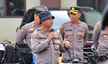Kapolres Aceh Tengah Pimpin Pergelaran Alat dan Latihan Dalmas, Perkuat Kesiapsiagaan Personel