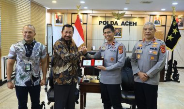 Kapolda Aceh Terima Audiensi Manajemen PT Pertamina Hulu Rokan