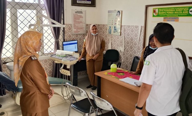 Tingkatkan Kualitas Layanan , BPJS Kesehatan supervisi Puskesmas Mulya Asri.