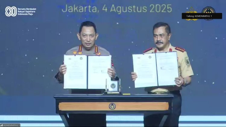 Rutan Baturaja Ikuti Rakor Dukungan Manajemen Kemenimipas Tahun 2025 Secara Daring