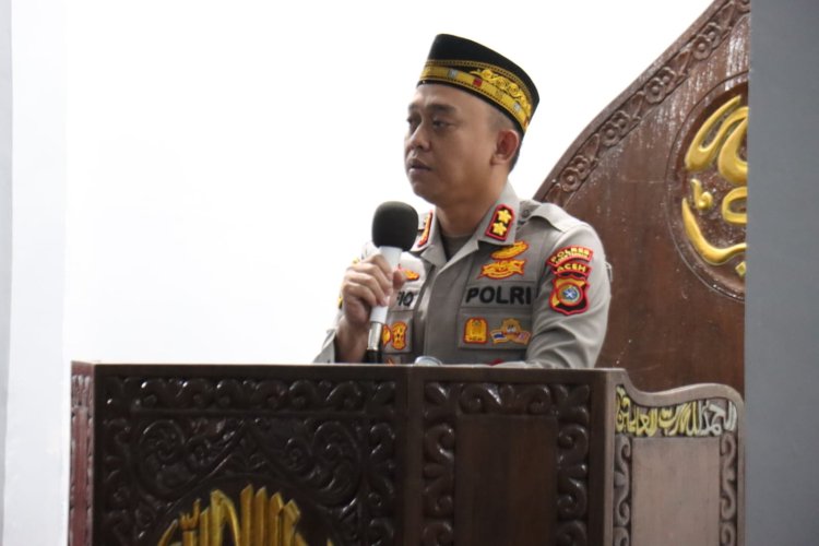 Kapolres Aceh Tengah Ajak Warga Jaga Kamtibmas, Kebersihan, dan Waspada Penipuan Online