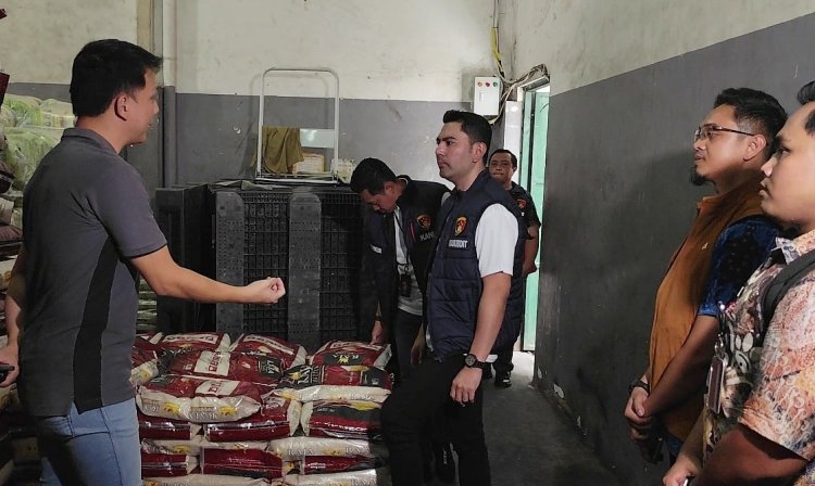 Polda Metro Jaya Sidak Gudang Beras, Pastikan Produsen tidak melakukan penimbunan