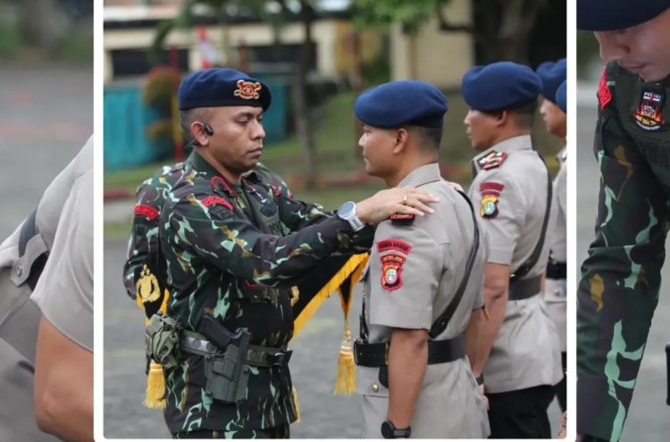 Batalyon D Pelopor Sat Brimob Polda Metro Jaya Gelar Upacara Pengukuhan Jabatan dan Sertijab