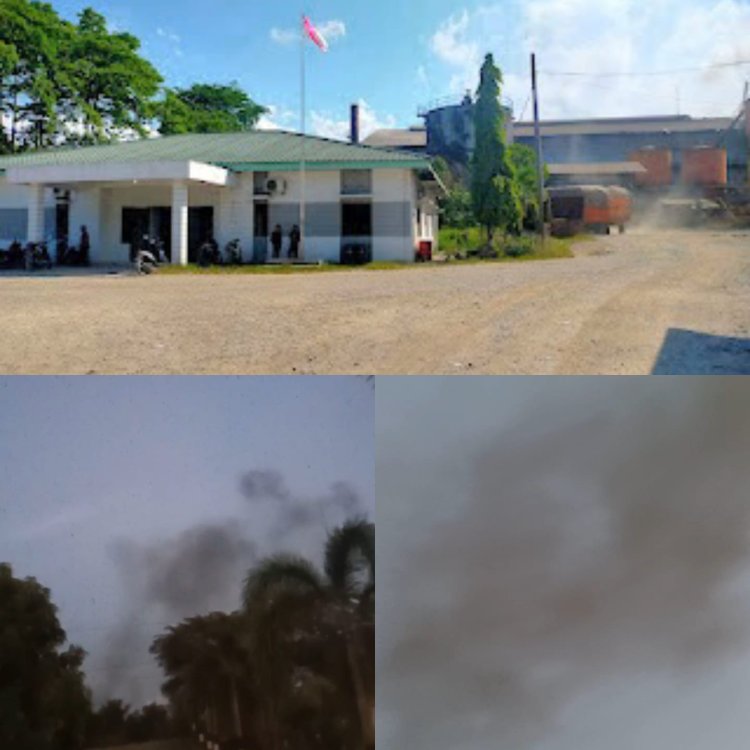 Asap Pekat Dari PKS PT Ensem Sawita di Aceh Timur Resahkan Warga, Bupati Jangan Terkesan Tutup Mata