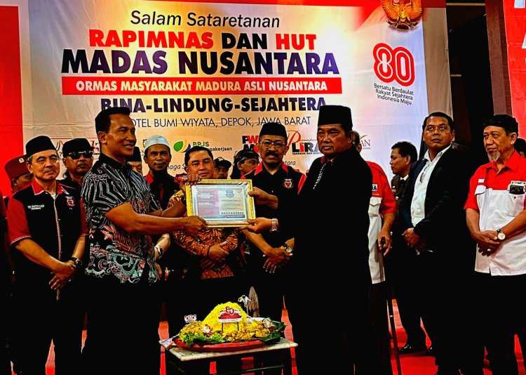 Ormas Madas Nusantara Luncurkan Buku Panca Bela Negara Pengembangan SDM Berkualitas
