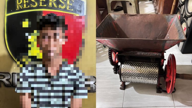Polres Aceh Tengah Amankan Pelaku Pencurian Mesin Giling Kopi di Silih Nara, Satu Rekan Masih Buron