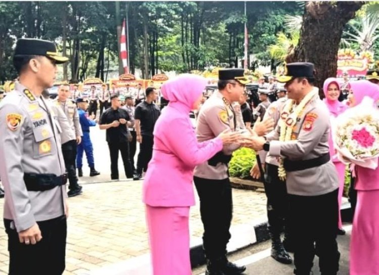 Sambut Datang Kapolda Metro Jaya Irjen Pol Asep Edi Suheri