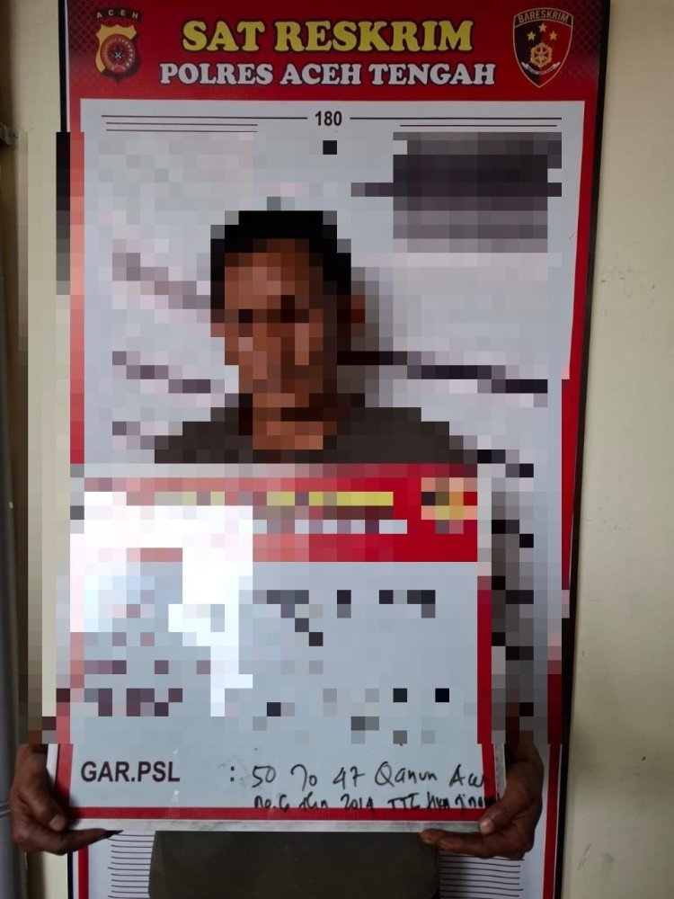 Cabuli Anak Tiri di Bawah Umur, Pria Warga Kecamatan Linge Ditangkap Polisi