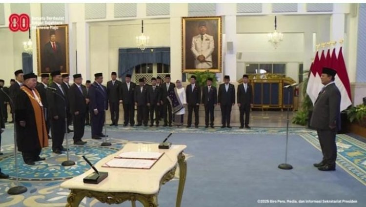 Presiden Lantik Irjen Pol Suyudi Ario Seto jadi Kepala BNN