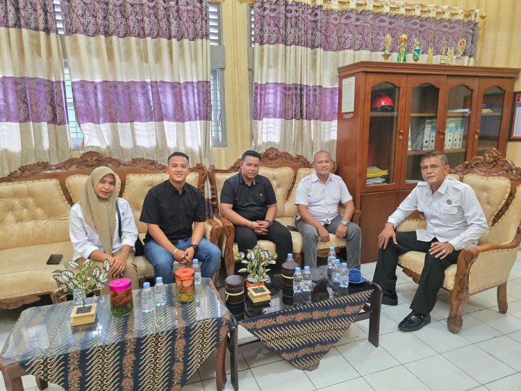 Jalin Silahturrahmi, Kalapas IIB Bireuen Terima Kunjungan Wartawan