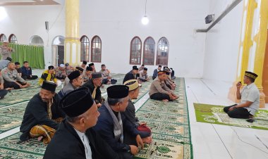 Polres Bener Meriah dan IAIN Aceh Tengah Gelar Safari Magrib Mubarakah di Masjid Al-Amilin