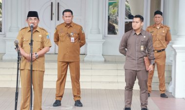 Pimpin Apel Senin Pagi, Bupati Anwar Sadat Tegaskan ASN dan Non ASN Jangan Terlibat Provokasi