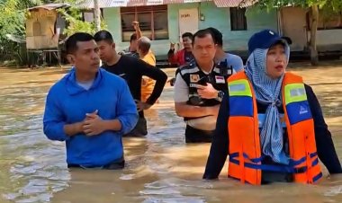 Pemko Langsa Tinjau Lokasi Banjir dan Berikan Bantuan di Sejumlah Wilayah