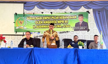 Haji Uma Tekankan Pentingnya Empat Pilar Kebangsaan di Hadapan Pelajar SMKN 1 Simpang Ulim