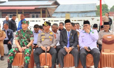 Kapolres Aceh Tengah Dampingi Gubernur Aceh dalam Kunker Penyerahan Rumah Sakit Regional Pegasing