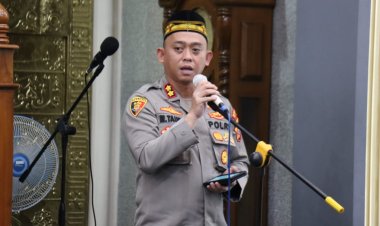 Kapolres Aceh Tengah Ajak Masyarakat Jaga Persatuan dan Tidak Mudah Terprovokasi dalam Rabu Berkah di Masjid Quba