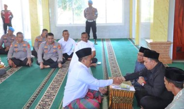 Polres Aceh Timur Fasilitasi Tahanan Satresnarkoba Melaksanakan Akad Nikah