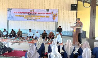Polres Pidie Gelar Doa Bersama Pada Peringati Maulid Nabi Muhammad SAW 1447 H, Kapolres Ajak Teladani Nilai Perjuangan dan Kasih Sayang Rasulullah