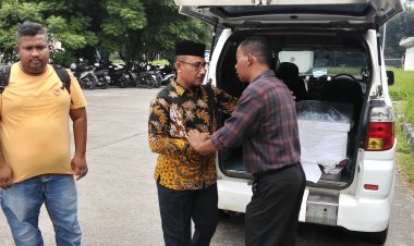 Haji Uma Menyambut Jenazah PMI Aceh Utara di Kuala Namu, BP3MI Aceh Ikut Bantu Armada