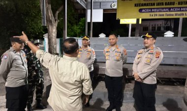 Dirbinmas Polda Aceh Cek Pos Satkamling, Pastikan Situasi Kondusif Hingga ke Desa
