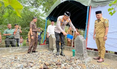 Kapolres Pidie Hadiri Ziarah Makam Sultan Ma’ruf Syah di Peringatan Hari Jadi Pidie ke-514