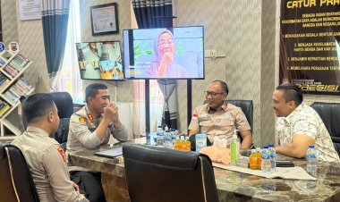Polres Lhokseumawe Terima Kunjungan Silaturahmi Kepala BNNK, Tegaskan Sinergi Perangi Narkoba