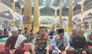 Polres Bener Meriah Suling di Mesjid Al-Falah Kampung Puja Mulia Kecamatan Bandar