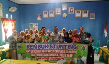 Pemerintah Pekon Suka Mulya Melaksanakan Rembug Stanting,  Kamis 25 September 2025.